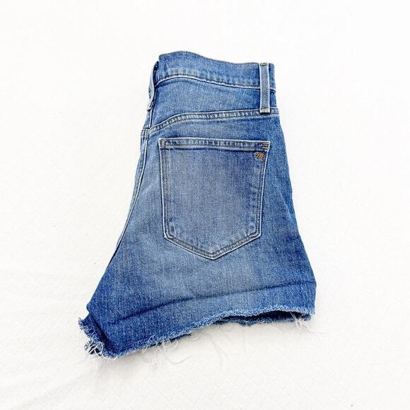 Madewell High Rise Denim Shorts Button Fly Jean Shorts Size 27 - Picture 4 of 4